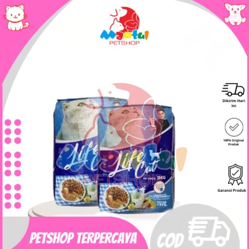 Makanan Kucing Life Cat Food 20kg|B. Dry Food 20kg