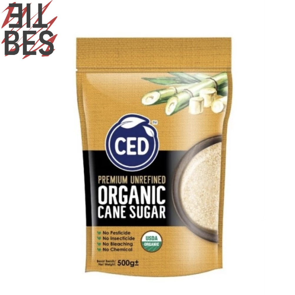

BESTIE CED Gula Tebu Organik | Organic Cane Sugar Premium 500g