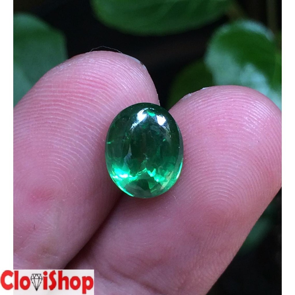 Batu Fire Opal Hijau/ Green Fire Opal HQ