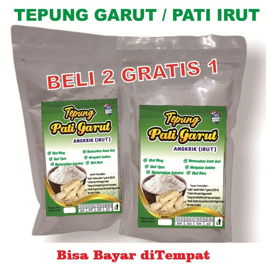 

PROMO BELI 2 GRATIS 1 PATI GARUT - PATI IRUT - BISA COD