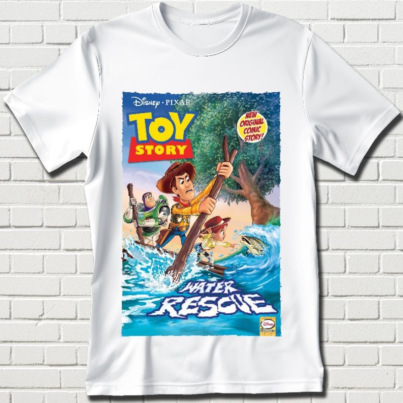 TSHIRT UNISEX TOY STORY || BAJU KAOS TOY STORY || KAOS DISTRO PREMIUM TOY STORY
