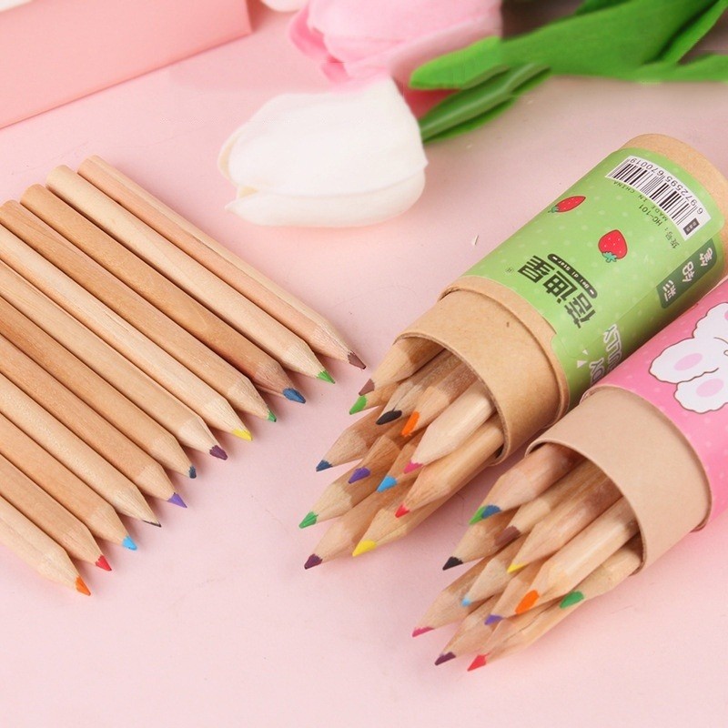 

Pensil Warna 12IN1 + Serutan Pensil Color Pencil Quality Dengan Tabung