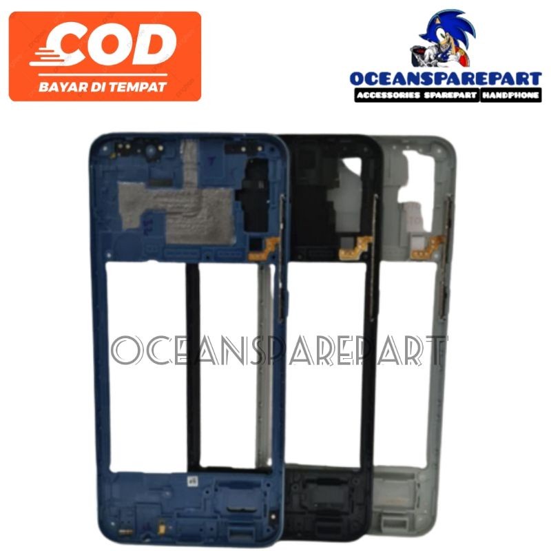 Tulang tengah bezzel tutup Mesin Samsung A50 A505F A505