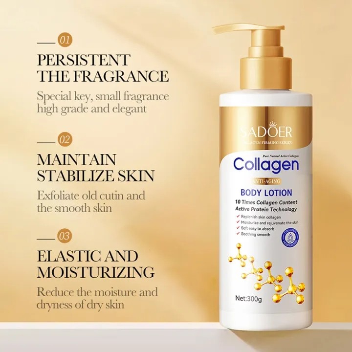 Ay00 SADOER Collagen Lotion Body lotion pemutih badan permanen hand body pemutih kulit blecing