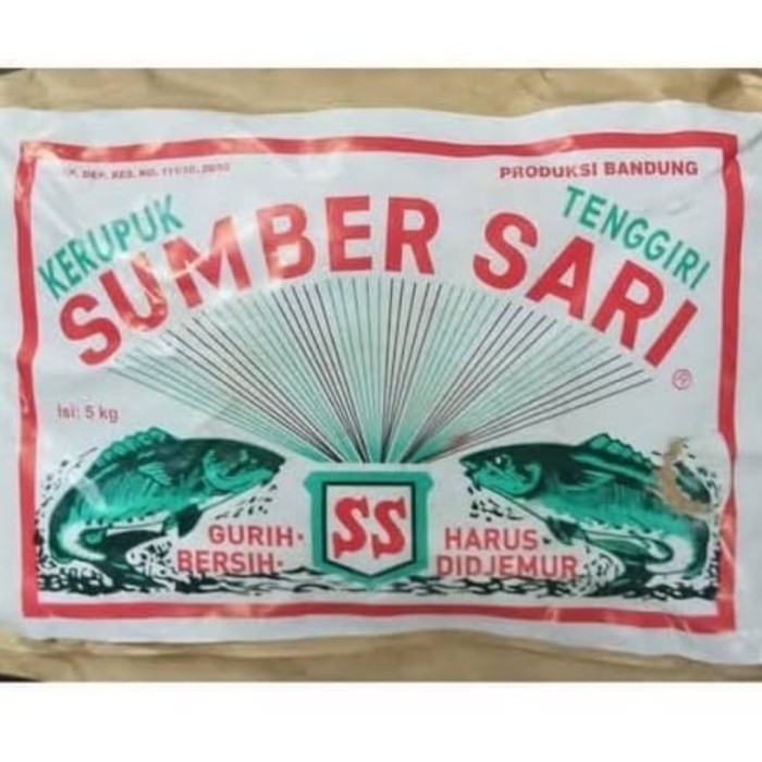 

Kerupuk Mentah Cap SUMBER SARI 5 Kg Kerupuk Sumber Sari Krupuk Sumber - Putih-Tenggiri