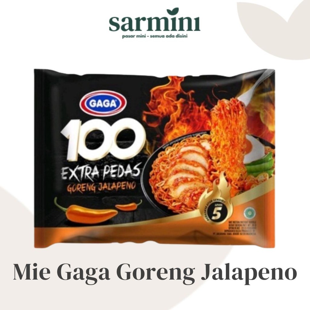 

Mie Gaga 100 Extra Pedas Goreng Jalapeno 86gr
