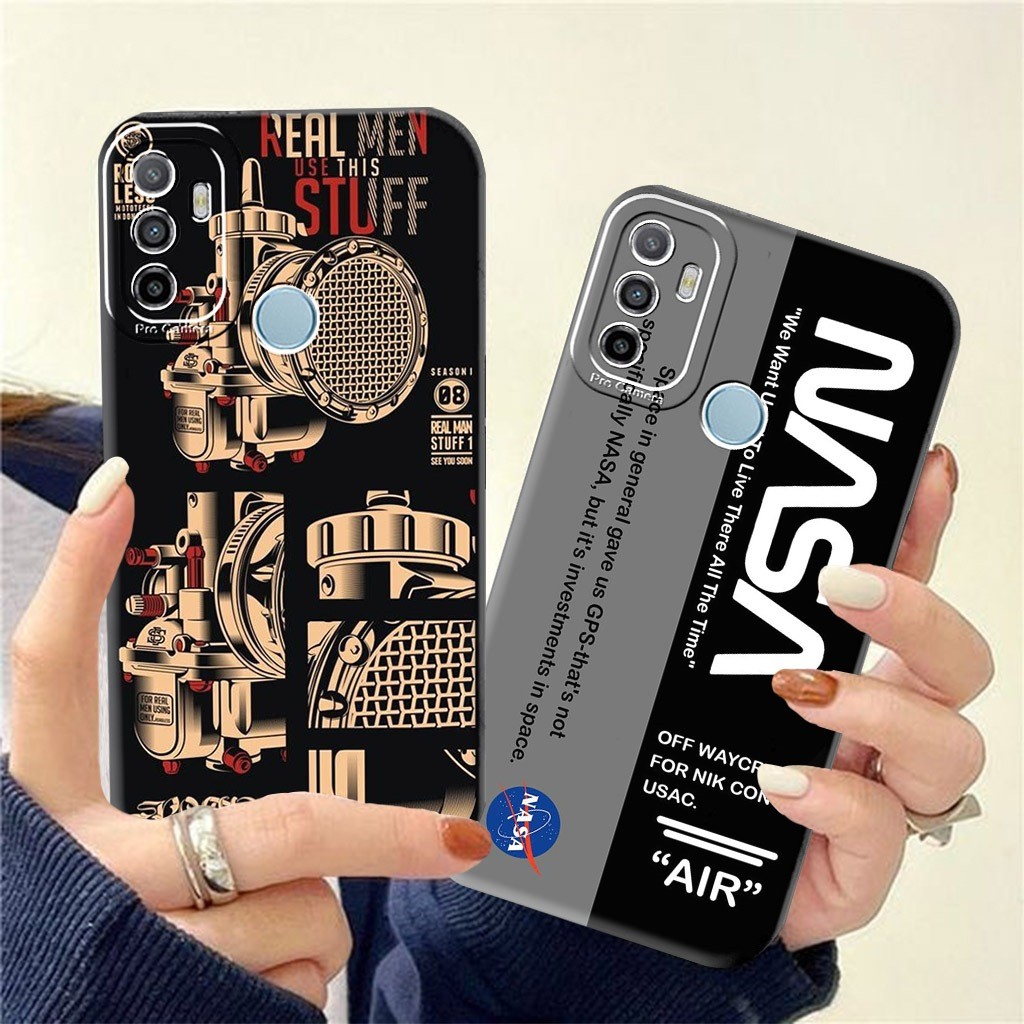 Case Hp Pro Camera Terbaru Oppo A53 4G / A33 4G Casing Hp Bahan Karet Nasa Keren