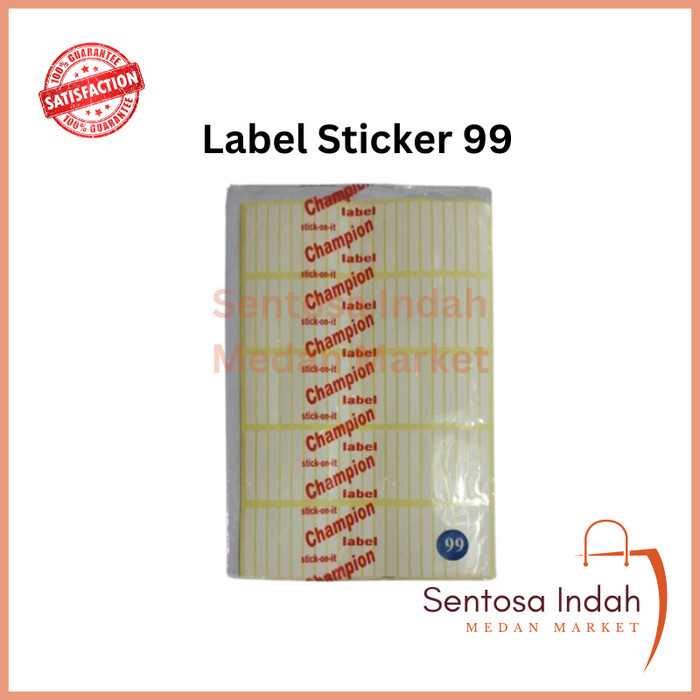 

Kertas Label / Label Sticker Champion