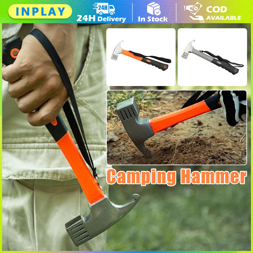 Palu Pasak Tenda Multifungsi Portable / Palu Berkemah Paruh Elang / Palu Berkemah Luar Ruangan