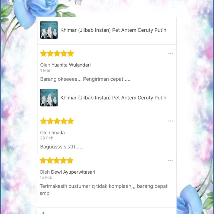 ✨TERLARIS✨ -Khimar (Jilbab Instan) Pet Antem Ceruty Putih - Putih Nonpet