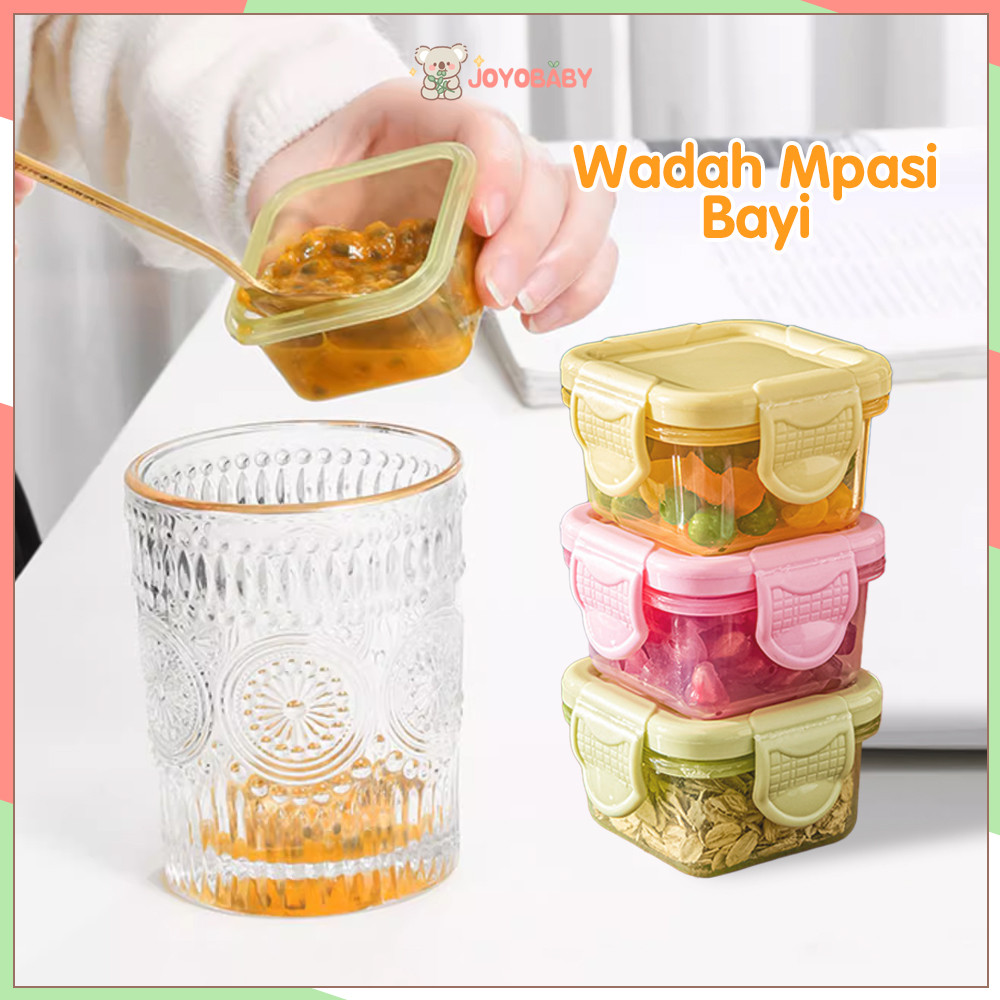 Joyobaby Wadah Mpasi Bayi Baby Food Container Kotak Penyimpanan Makanan 60Ml Bpa Free