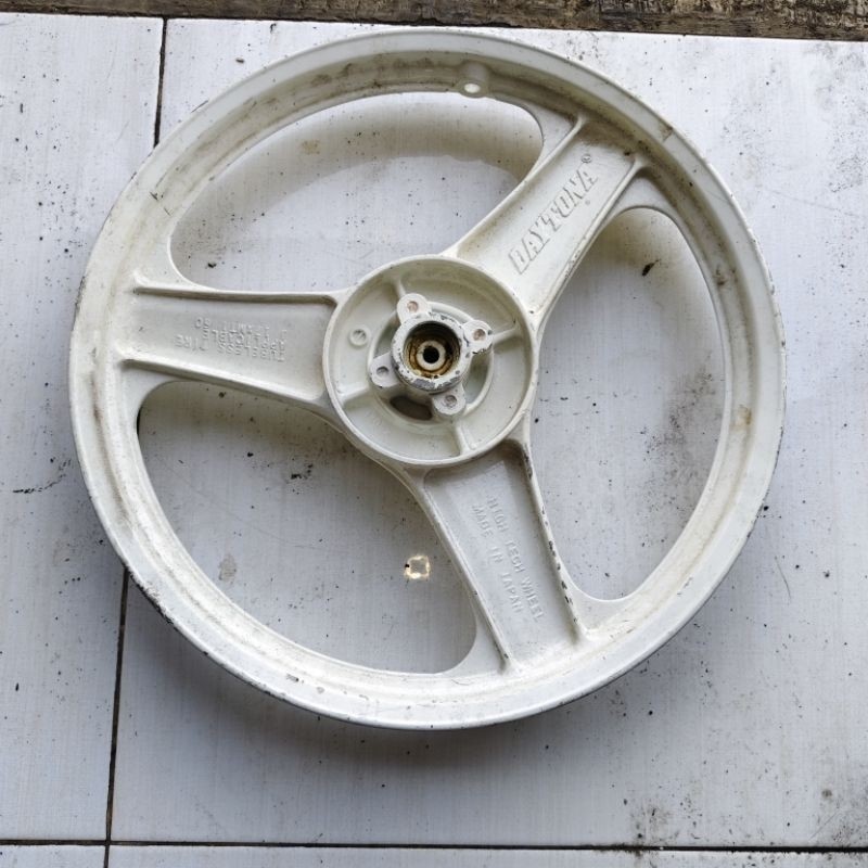 velg Daytona JAPAN depan suzuki ring 17 pelek peleg velk satria r hiu tornado gs shogun smash sr fro