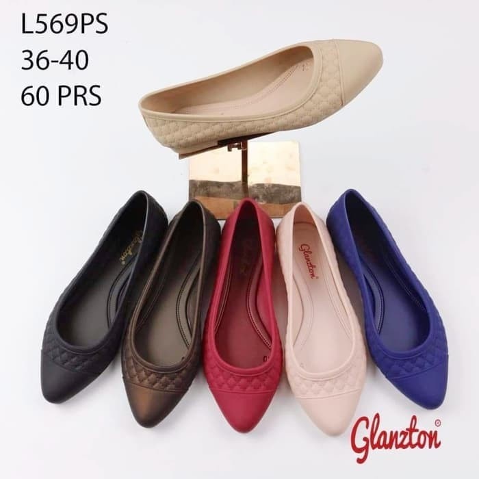 PROMO - Flat Shoes Murah - Sepatu Jelly Balet Flat / Jelly Shoes Flat