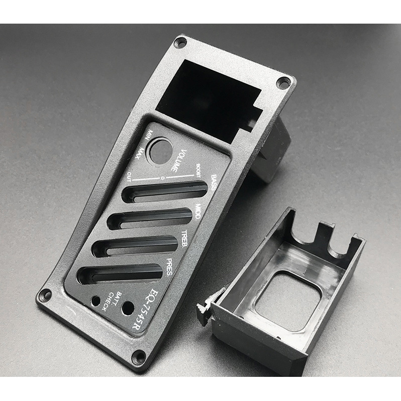 Kasing Spul Gitar Akustik EQ-7545R, Penutup Spul EQ Plastik dengan Stiker Label, Aksesoris Gitar Aku