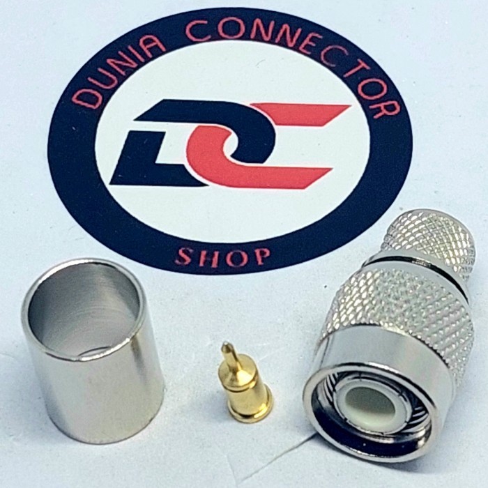DC99 KONEKTOR TNC MALE LMR400 CRIMPING