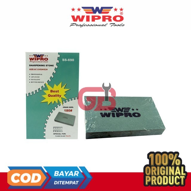 Batu Asah SS-690 150x90x20mm GC180 Wipro