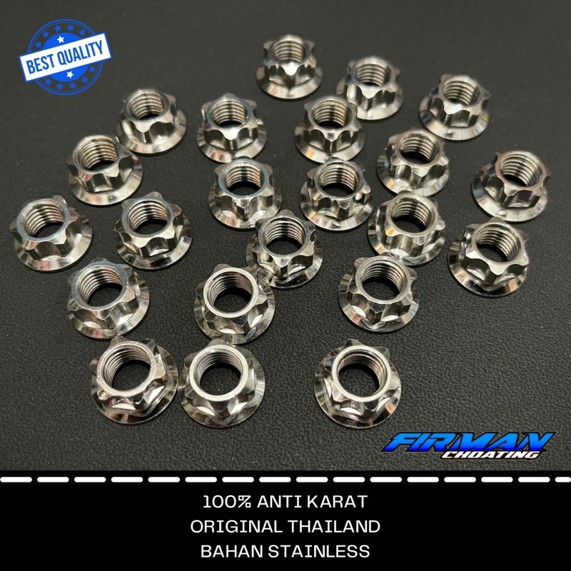 Probolt mur blok boring rx king mur 14 m10 (4biji)