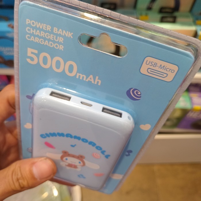MINISO Sanrio Characters Power Bank - Power Bank Karakter Sanrio Lucu - Pengisi Daya