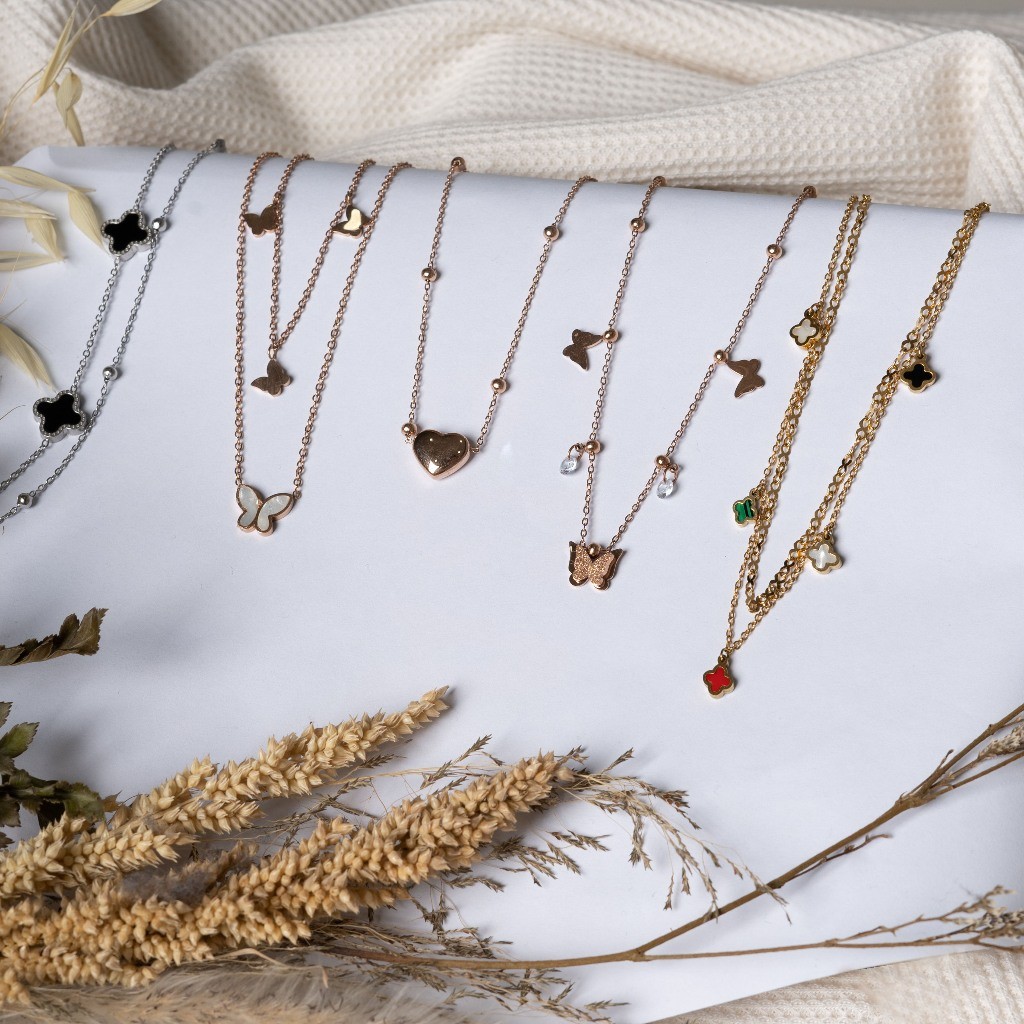 Otsky X Dazza Gelang Wanita Millicent Liontin Fashion