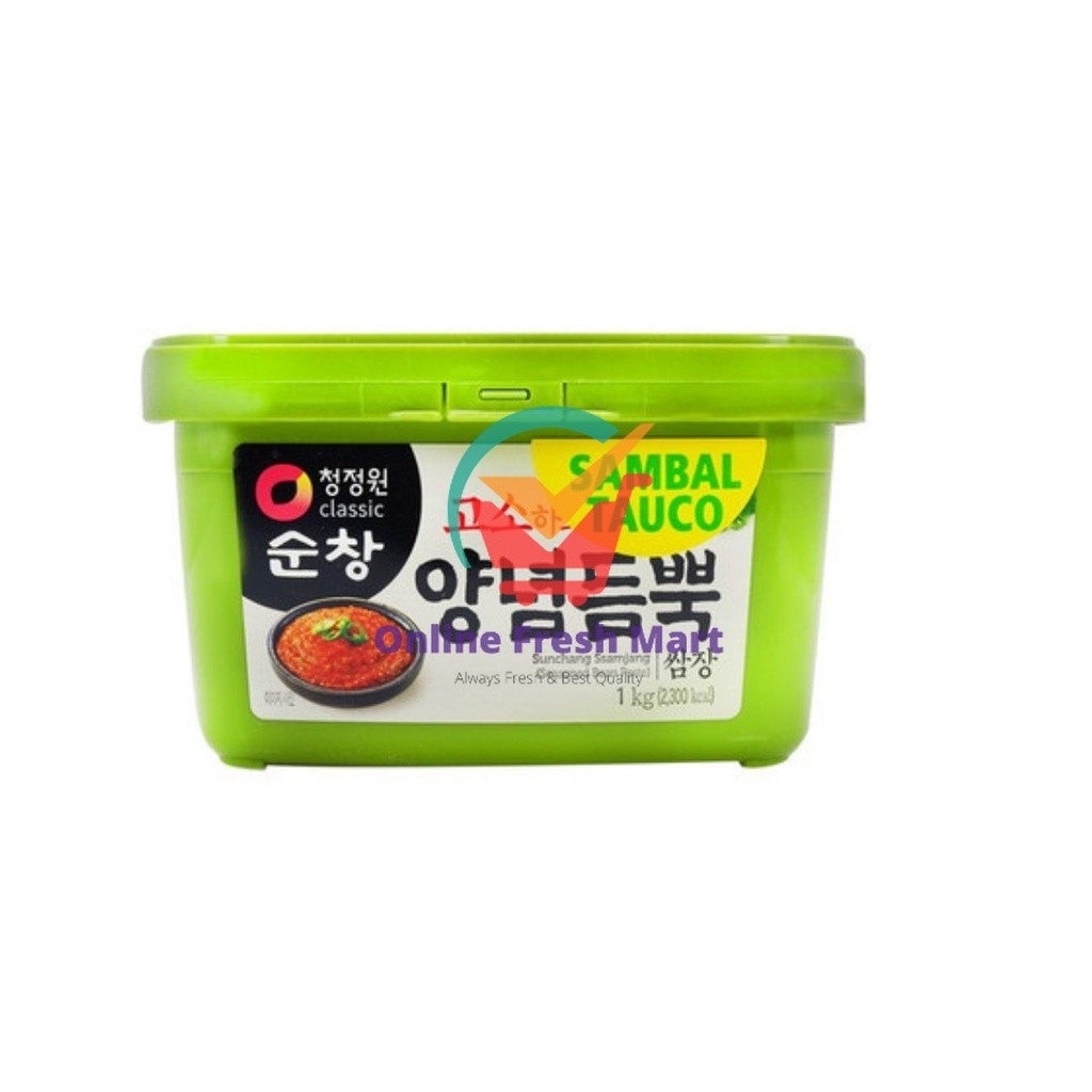 

Daesang Chung Jung One Soybean Paste Ssamjang Samjang / Pasta Fermentasi Kedelai Tauco Korea 1kg - Online Fresh Mart Denpasar