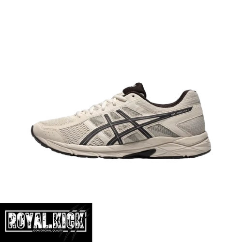 Sepatu  Asics Gel Contend 4 Grey Black  100% Original