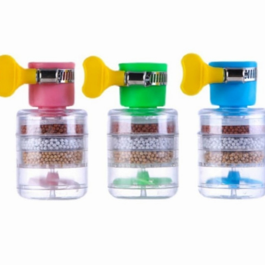 SARINGAN AIR KRAN 4 BATU SUSUN 6X PENYARING FILTER SAMBUNGAN KRAN