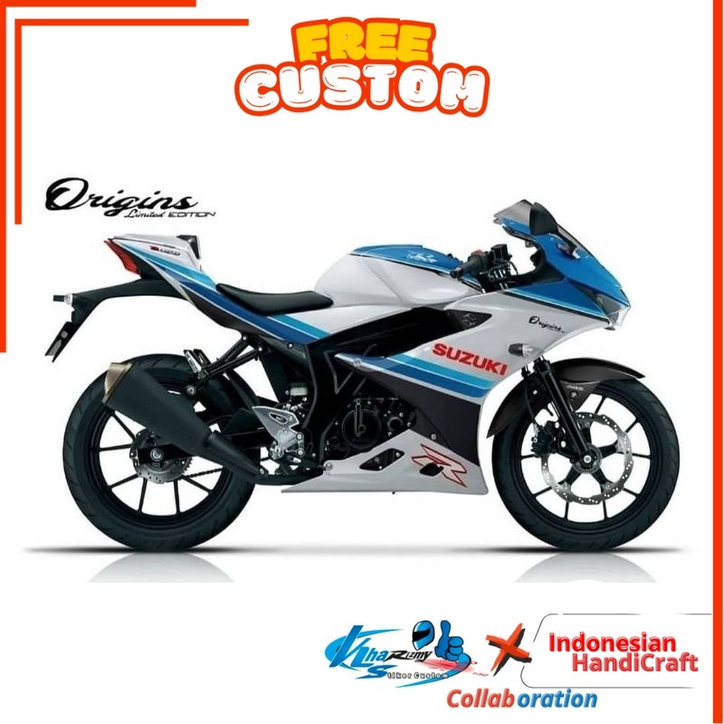 DECAL GSX R 150 LIVERY CUSTOM - STIKER GSX FULL BODY CUSTOM