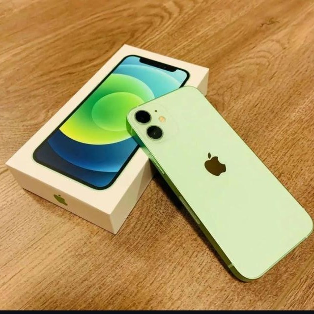 IPHONE 12 MINI 64 GB GREEN SINYAL AKTIF ALL OPERATOR, GARANSI IMEI BERFUNGSI PERMANEN, DURASI IMEI P