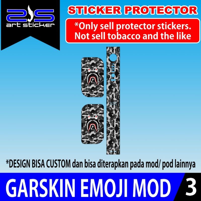 PROMO COD Skin Sticker Garskin Emoji Mod