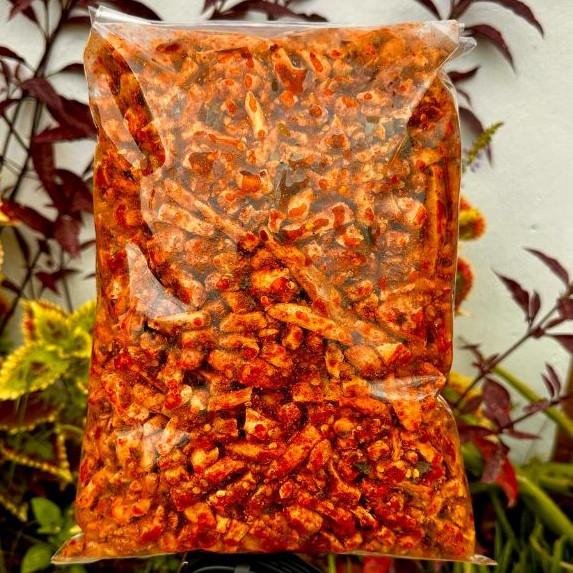 

Baso goreng basreng pedas daun jeruk 500 gram