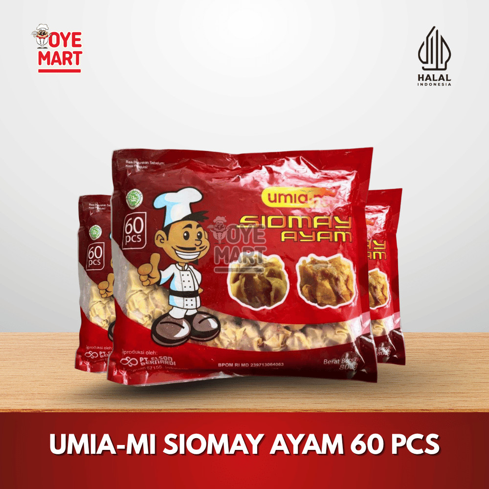 

UMIA-MI SIOMAY AYAM ISI 60 PCS UMIAMI 800GR