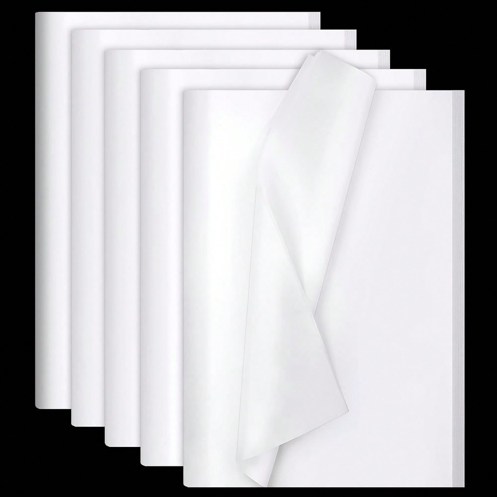 

120 Sheets Bulk White Tissue Paper for, Wedding, Birthdays, Mother's Day, Gift Wrap Tassel Garland, Gift Baskets DIY Crafts