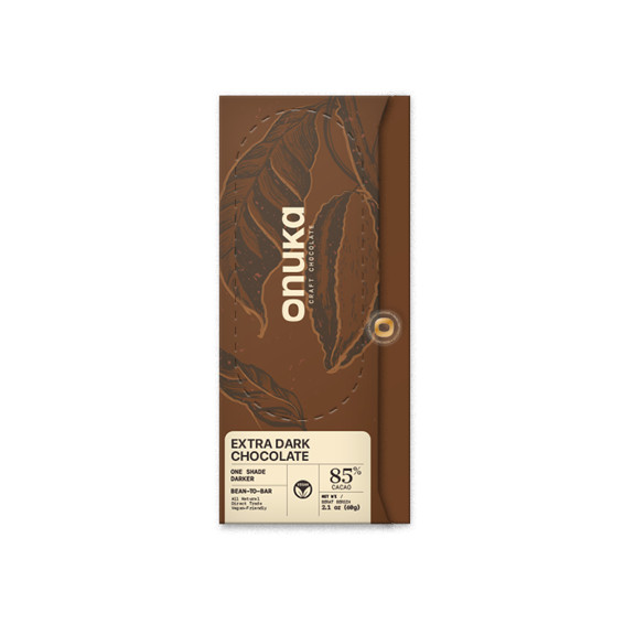 

Onuka 85% Dark Chocolate Bar / Coklat Asli Rendah Gula / Coklat Sehat / Diet Keto / Coklat Hitam