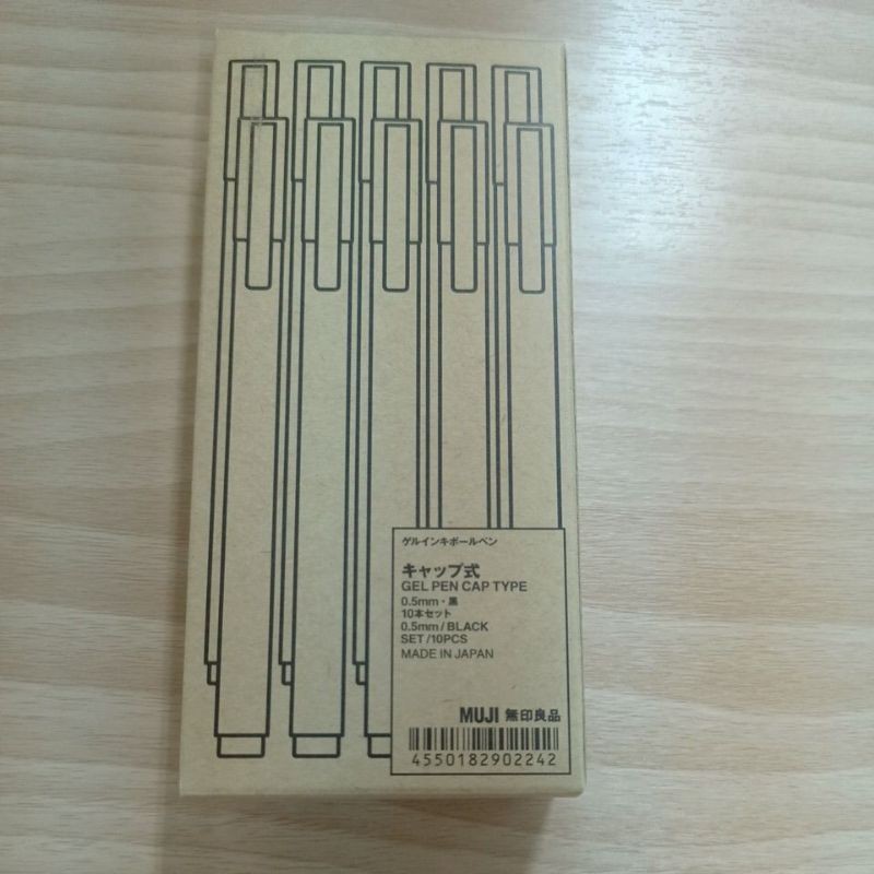 

muji gel pen cap type 0,5mm
