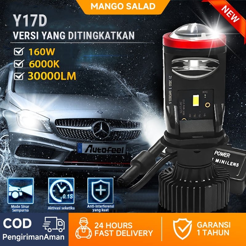 Original H4  Lampu  led motor mini h4 1PCS/2PCS Lampu Led Mobil Dan Original Super Terang 50 Watt Le