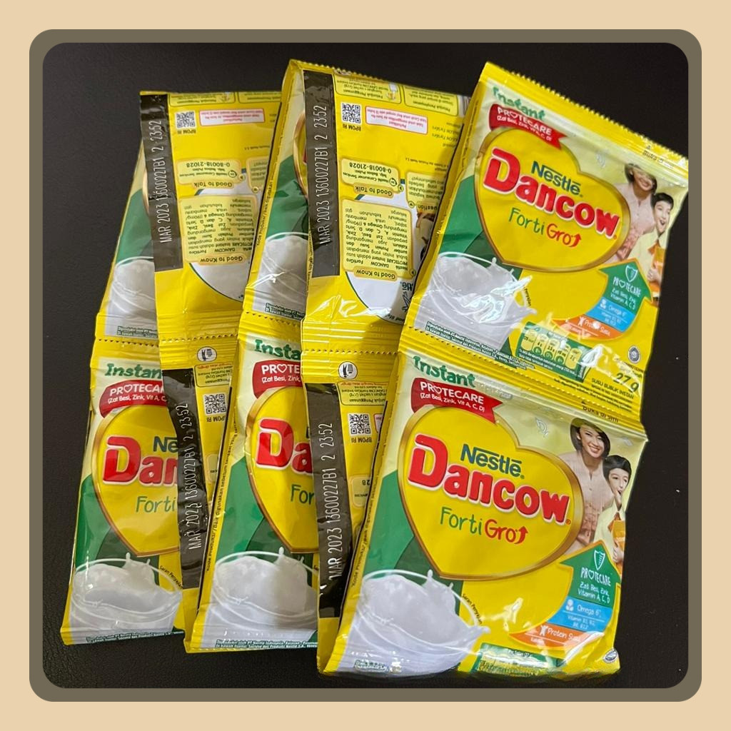 

Susu Dancow Fortigro Sachet isi 10 Sachet
