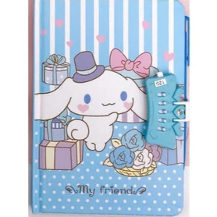 

READY Binder Korea style diary Book karakter kartun free pulpen lucu - Blue Morol SIAP KIRIM