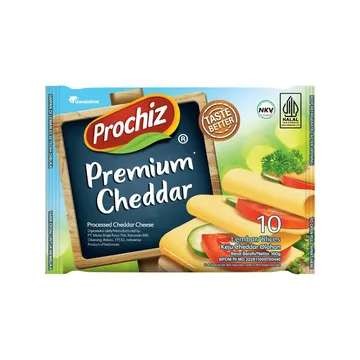 

Prochiz premium cheddar 10's 160gr