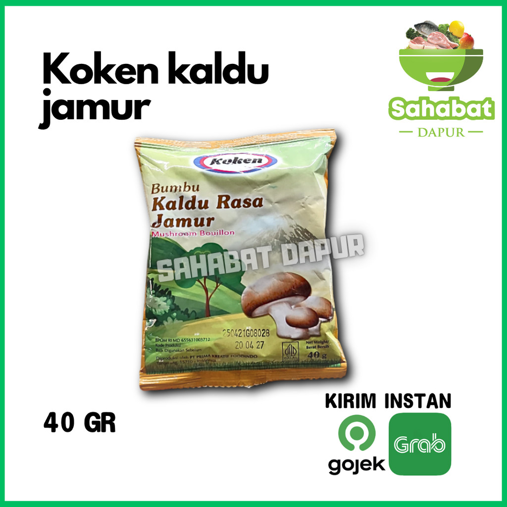 

Koken Kaldu Jamur / Bumbu Kaldu 40 gr - Sahabatdapur
