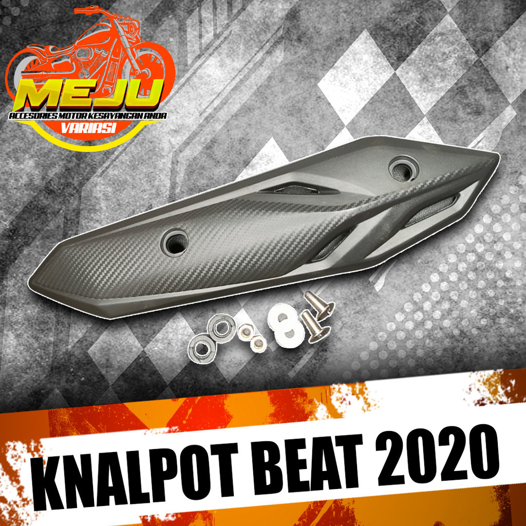 MJV cover knalpot beat 2020 tutup knalpot beat 2020 CKD Beat Deluxe 2020