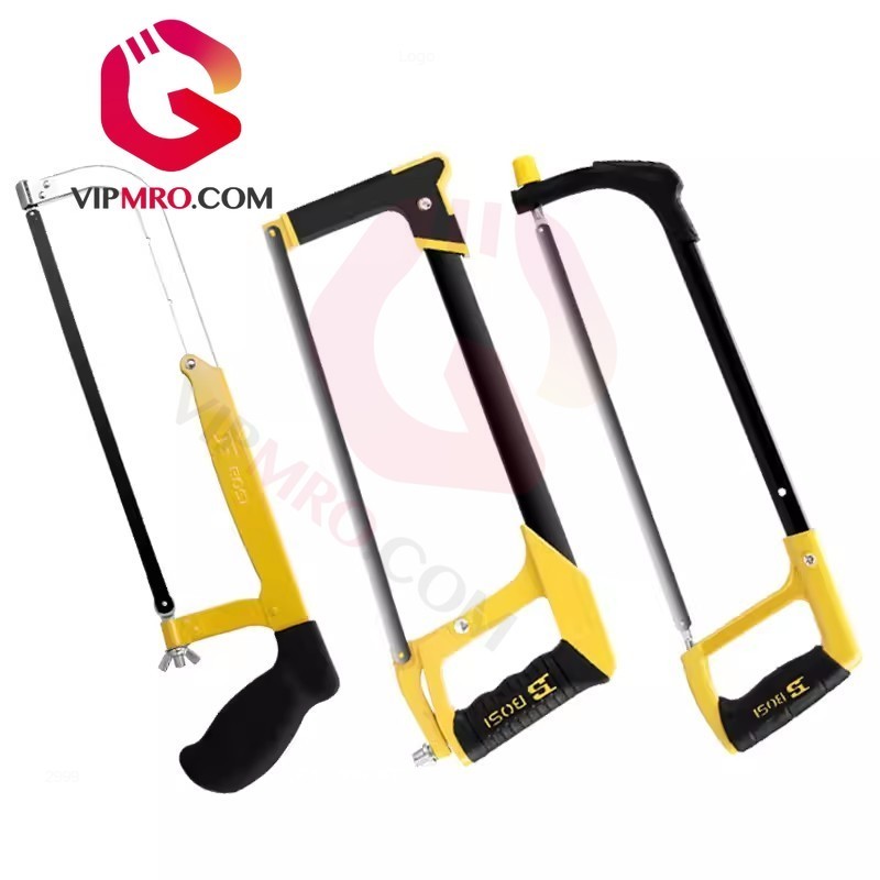 BOSI TOOLS/GERGAJI TUKANG BOSI/HACKSAW FRAME/Gergaji Tangan Gergaji Besi Rumah Tangga Gergaji Kecil 