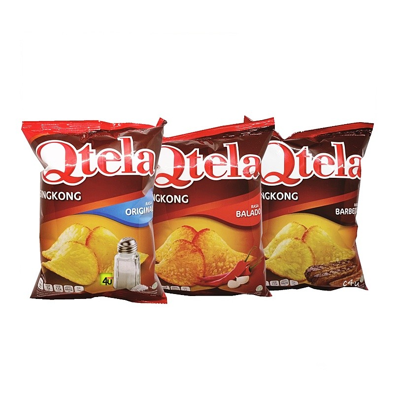 

Qtela Keripik Singkong 60gr All Varian / Kripik Singkong (1 bungkus)