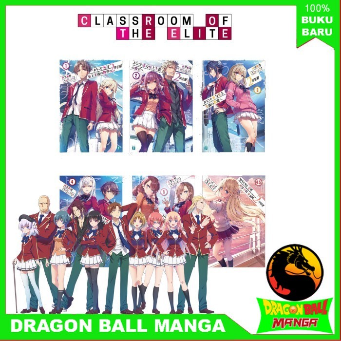 Classroom of the Elite || Classroom of the Elite Year 2 (Light Novel) english  - Dragon ball manga