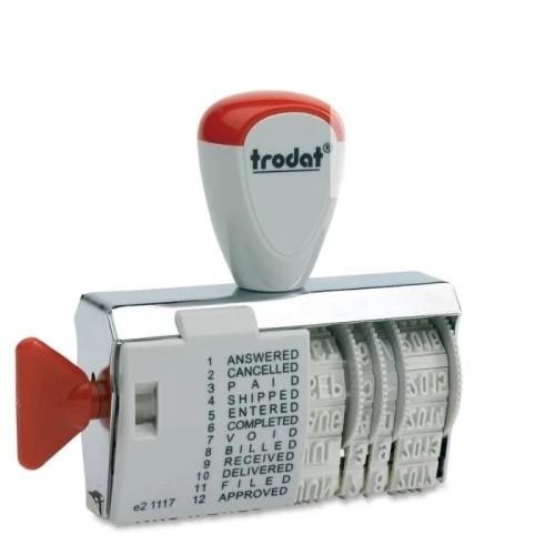 

TRODAT 1117 STEMPEL TANGGAL + TEXT INGGRIS