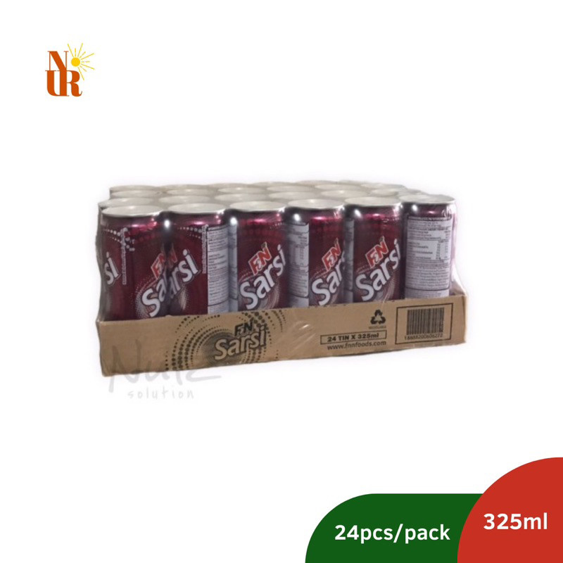 

F&N Sarsi 325 ml x 24 pcs [Tray/Karton] - Minuman Ringan Berkarbonasi