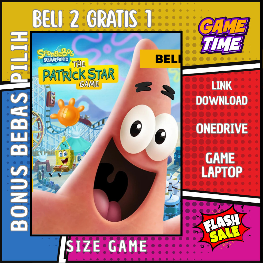 SPONGEBOB SQUAREPANTS THE PATRICK STAR GAME - GAME PC - GAME LAPTOP