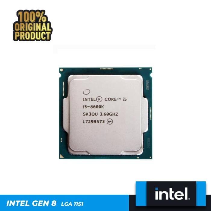 Intel Core i5 8600K | Processor Gen 8 LGA 1151 TRAY