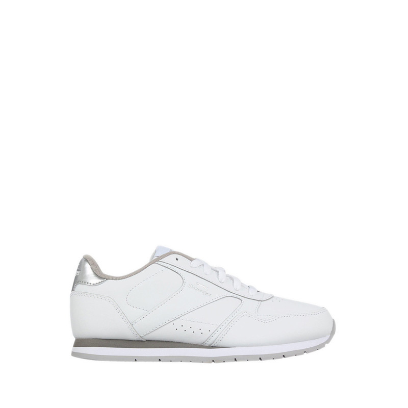 Slazenger Women's Leisure Classic Shoes - White/Silver