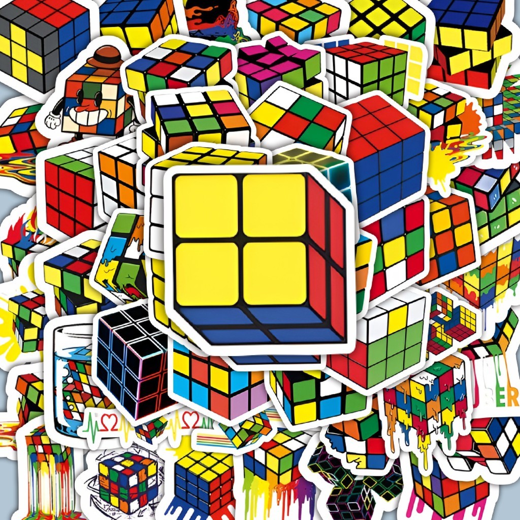 

Stiker Cutting Pack Stiker Rubik Balok Isi 100Pcs Series Aesthetic Lucu Keren Untuk Koper Bahan Vynil