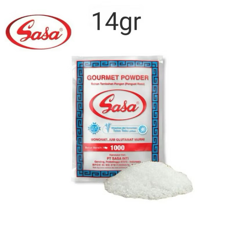

[Bisa COD] Sasa 14gr penyedap rasa msg micin 14 gram